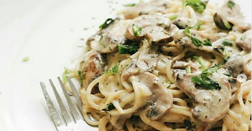 Cara Masak Creamy Spaghetti Mushroom, Mudah Dibuat Hanya 3 Langkah