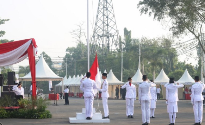 Upacara HUT RI di Pontianak Terapkan Protokol Kesehatan