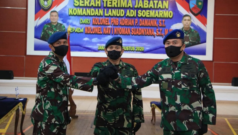 Mutasi Pamen TNI, Kolonel I Nyoman Suadnyana Jabat Danlanud Adi Soemarmo