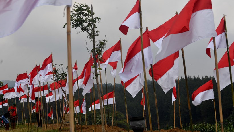 Video Viral Pria Bakar Bendera Merah Putih, Polri: Sedang Kami Selidiki