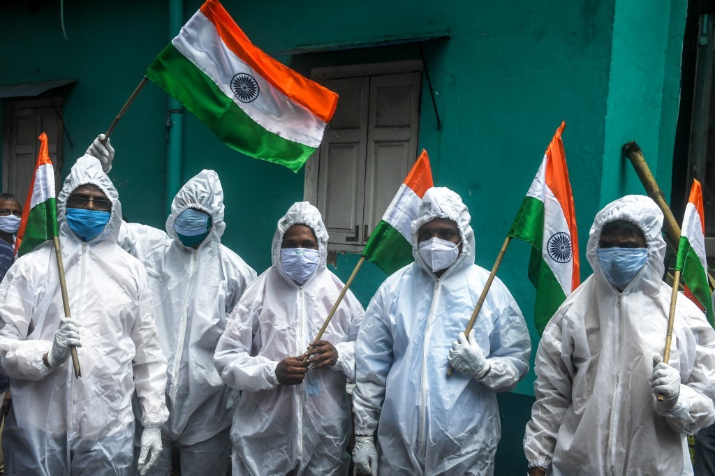 Rekor Lagi, 97.894 Orang di India Terjangkit Covid-19 dalam Sehari