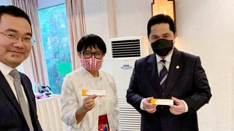 Dari China, Erick Thohir dan Retno Marsudi Terbang ke UEA
