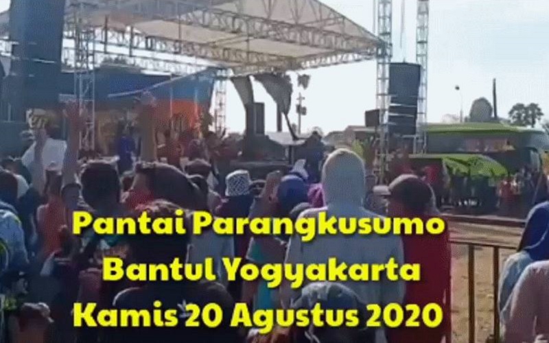 Viral Acara Campursari di Pantai Parangkusumo Didatangi Ribuan Orang