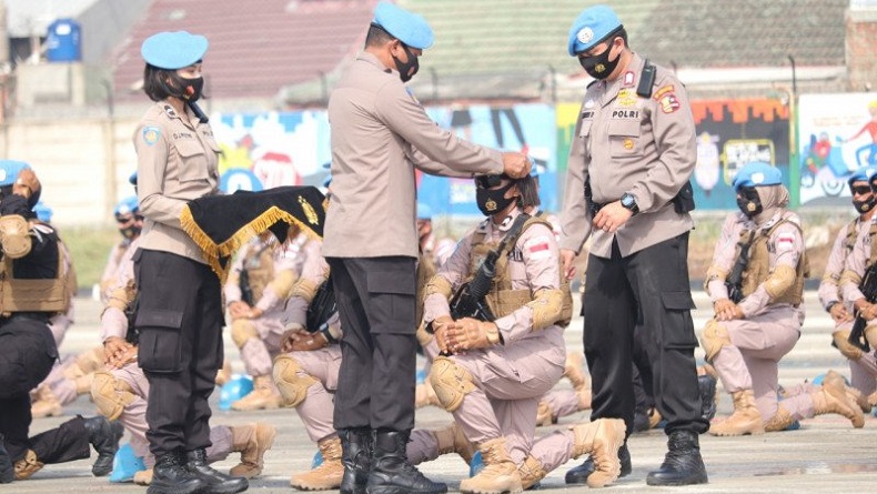 Polwan Muda Ini Wakili Polda Papua Bertugas ke Afrika Tengah
