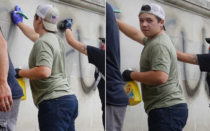 Sebelum Tembak Mati 2 Demonstran, Pria 17 Tahun Sempat Kerja Sosial Bersihkan Grafiti di Tembok