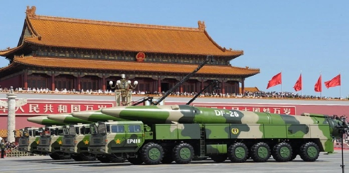 China Luncurkan Dua Rudal Pembunuh Kapal Induk, Peringatan Keras bagi AS di Laut China Selatan
