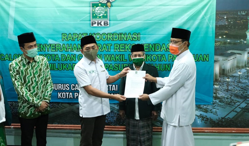 DPP PKB Resmi Rekomendasikan Gus Ipul-Adi Wibowo di Pilkada Kota Pasuruan