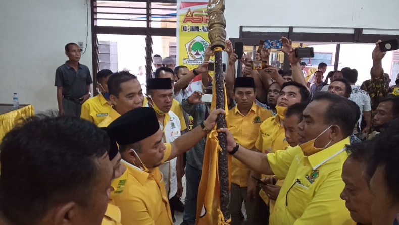 Musda Sempat Ricuh, Andi Suhaimi Dalimunthe Terpilih Jadi Ketua DPD Golkar Labuhanbatu