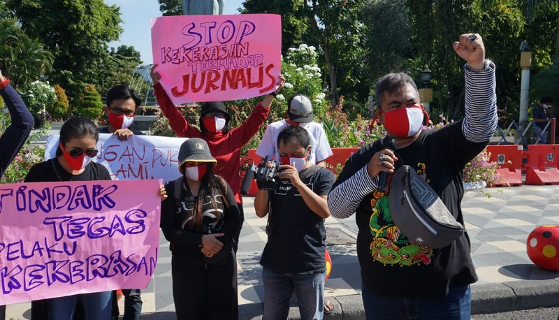 IJTI Surabaya Minta Polisi Usut Tuntas Kekerasan Jurnalis di Lampung