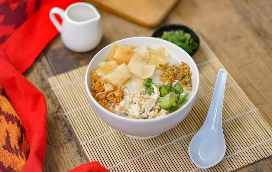 5 Resep Bubur Ayam Gurih, Lezat Dimasak Khas Hainan dan Kuah Kuning