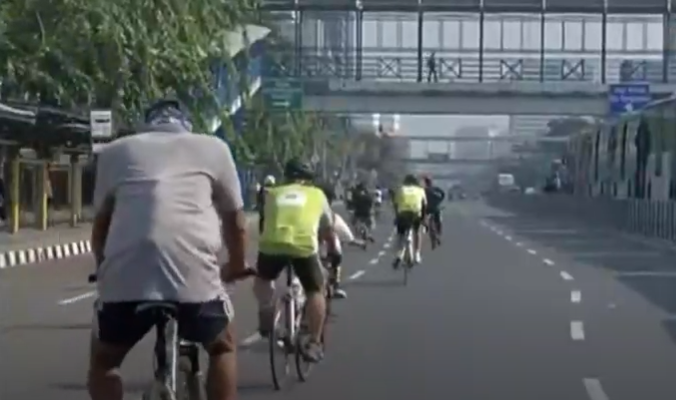 Sukses Gowes dari Bandung ke Bali, 4 Pesepeda Usia 60 Tahun Akan Keliling Pulau Lombok