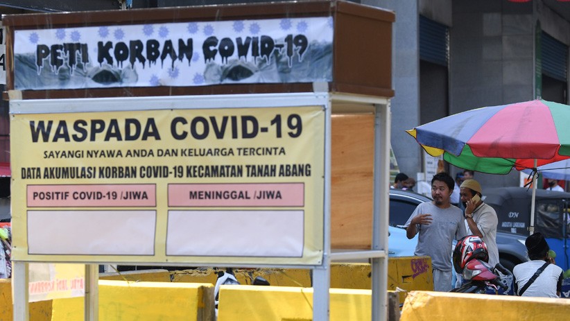 Positif Covid-19 Tembus 664.930 Orang, Ini 5 Daerah Penambahan Terbanyak