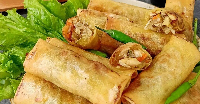 Cara Membuat Lumpia Semarang Renyah Isi Ayam dan Udang, Praktis Hanya 3 Langkah