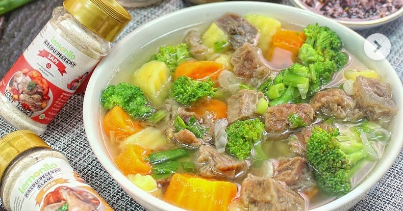 Resep Sup Daging Sayuran untuk Tingkatkan Imunitas Tubuh, Segar dan Sehat