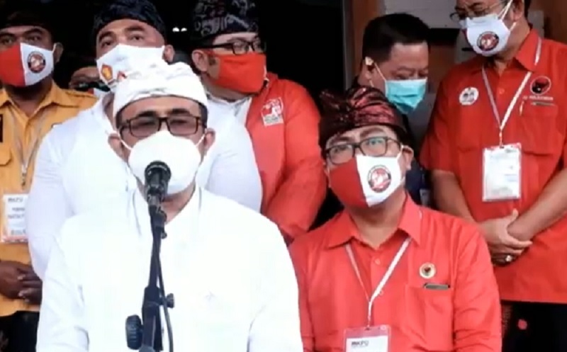 Sah, Pasangan Jaya Wibawa dan Amertha Peserta Pilkada Denpasar