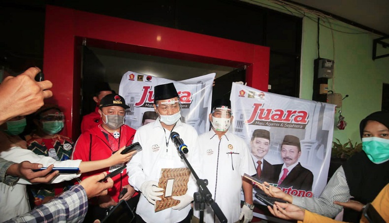 Tak Hadir Daftar di KPU, Calon Wali Kota Banjarbaru Positif Covid-19