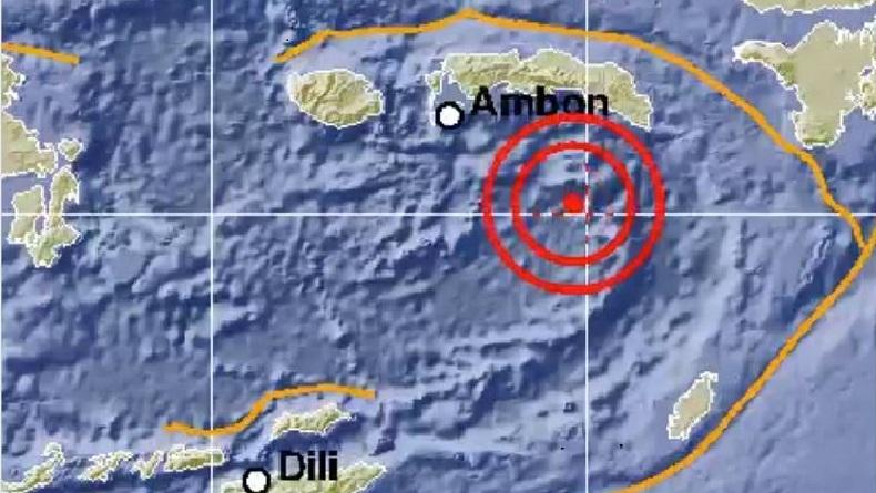 Gempa Bumi M6,2 Guncang Maluku Tengah, Tak Berpotensi Tsunami