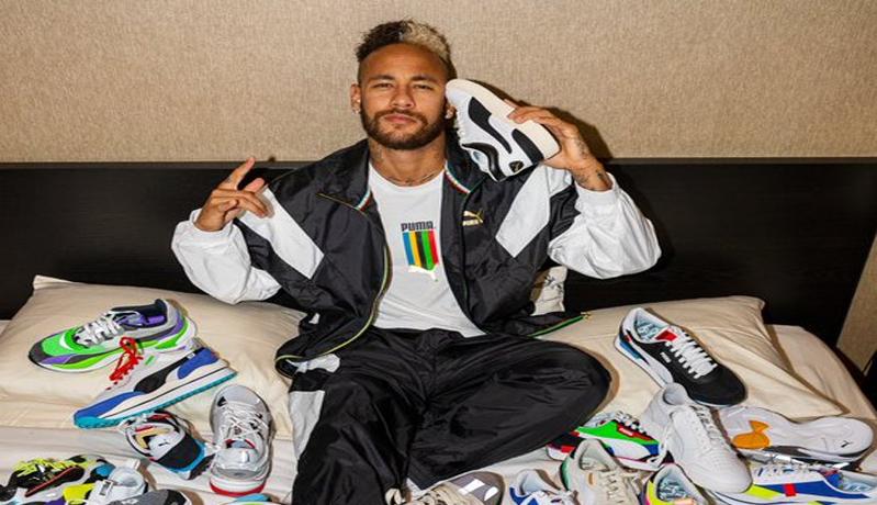 Terinspirasi Pele dan Maradona, Neymar Kerja Sama dengan Puma