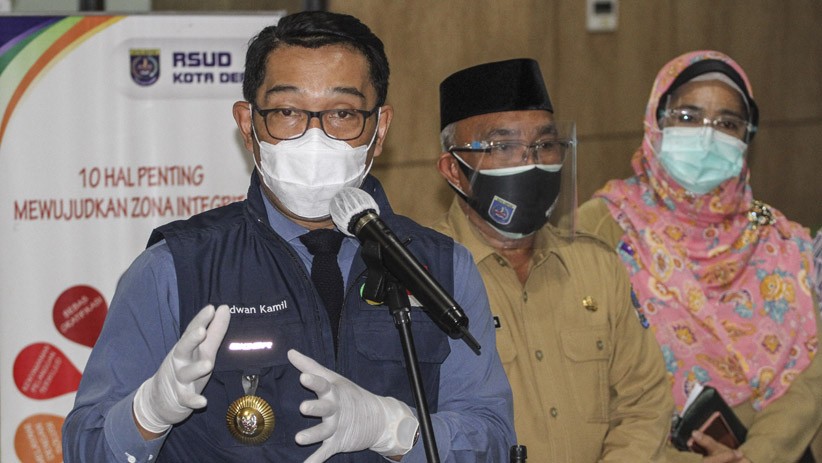 Karawang, Kuningan, Bekasi Berstatus Zona Merah Covid-19
