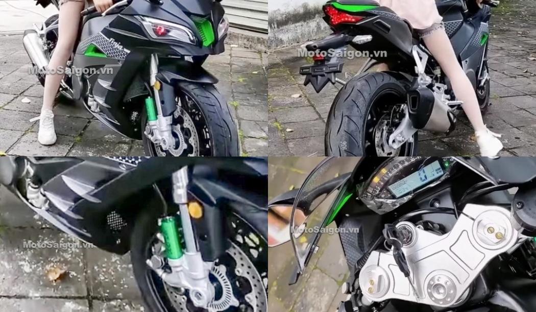 Kawasaki Ninja ZX-10R Dapat Kloningan dari China Bernama Finja 500
