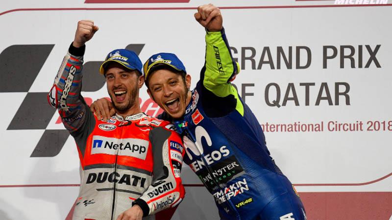 Jadi Rekan Setim Valentino Rossi di Yamaha, Andrea Dovizioso: Rasanya Indah