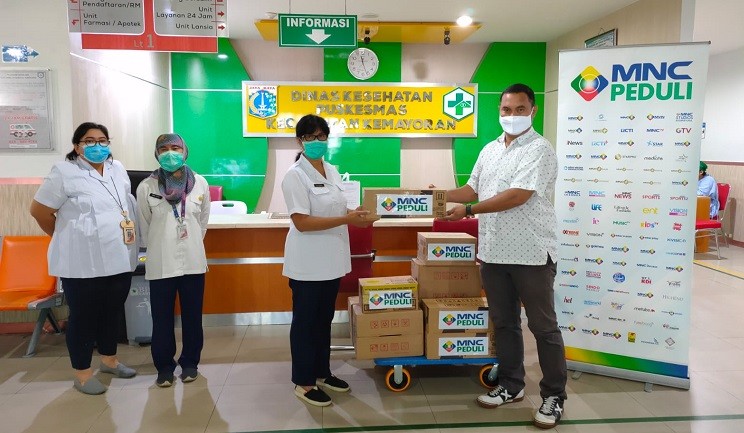 MNC Peduli Salurkan Bantuan untuk Nakes di 3 Puskesmas Kecamatan DKI Jakarta