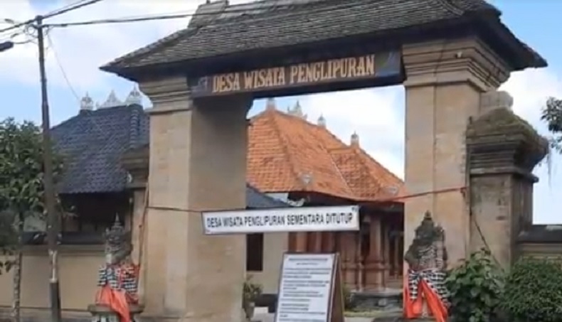 Sempat Dibuka 2 Pekan, Desa Penglipuran di Bali Kembali Tutup