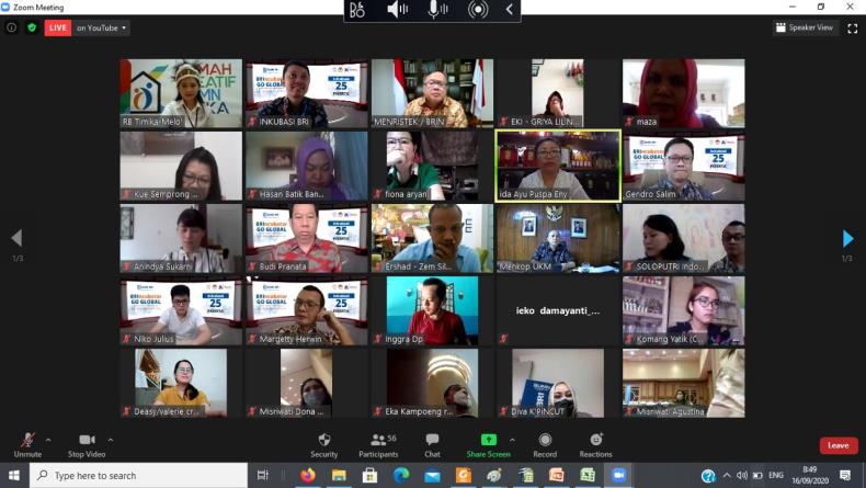 Tak Terbendung Pandemi, BRI Siapkan UMKM Go Global Lewat BRIncubator