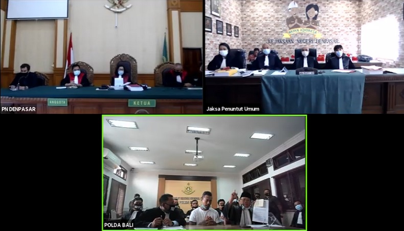 Diwarnai 2 Kali Skors, Jerinx Setuju Sidang Digelar Online