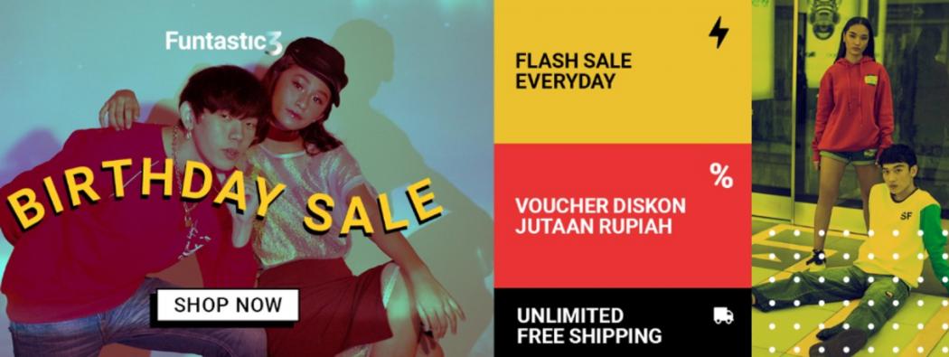 Anniversary Ke-3, The F Thing Siapkan Banyak Diskon hingga 90 Persen
