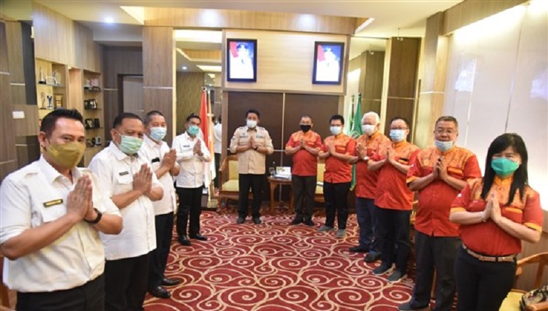 Herman Deru Ingatkan Matakin Utamakan Protokol Kesehatan saat Gelar Ruwat Bumi