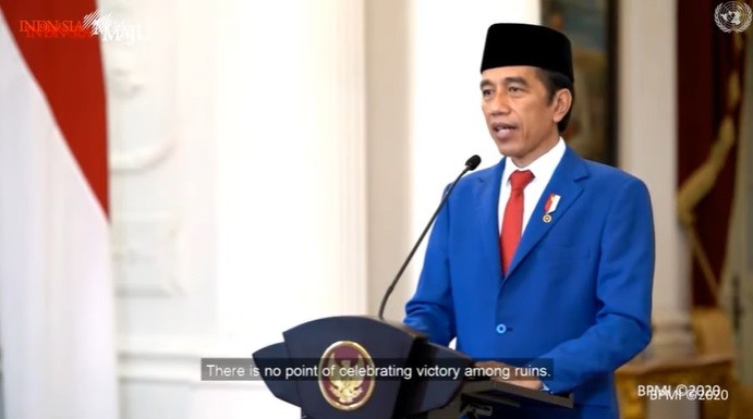 Jokowi Minta Menteri Antisipasi Dampak La Nina di Sektor Pertanian