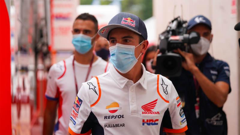 Lama Tak Muncul, Marc Marquez Terlihat di GP Catalunya