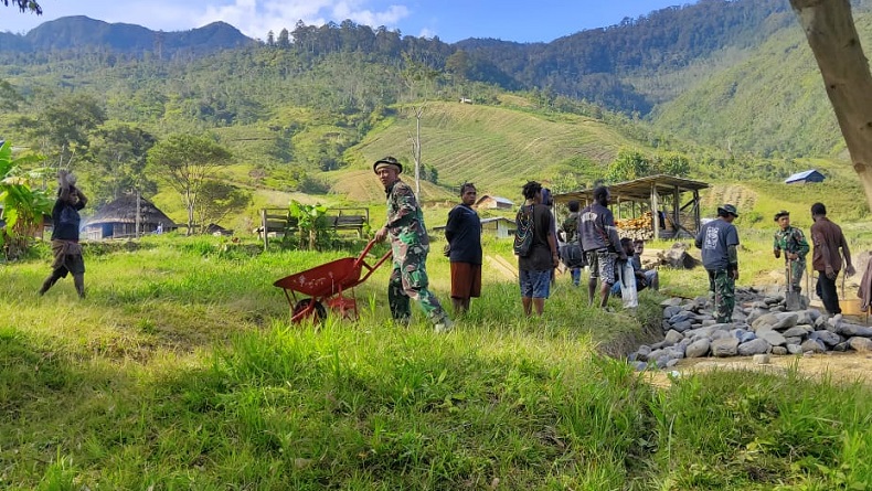 TMMD ke-109 Digelar di Distrik Nioga dan Distrik Mulia Kabupaten Puncak Jaya