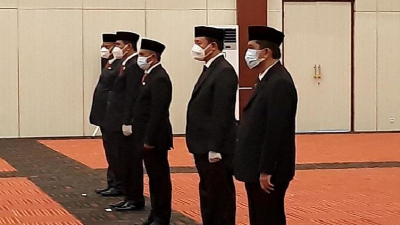 Gubernur Malut Kukuhkan 5 Pjs Gantikan Kepala Daerah yang Cuti Kampanye