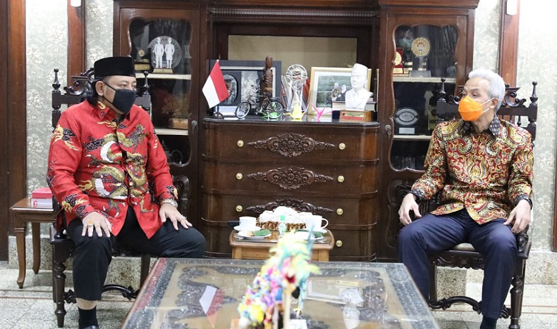 Happy Ending, Wali Kota Tegal dan Wakilnya Kembali Rukun setelah Dipertemukan Ganjar