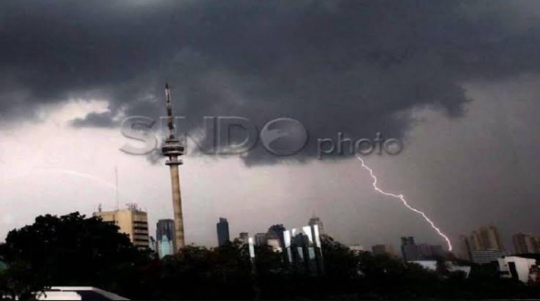 Waspada, Hujan Deras Disertai Petir Intai Jakarta Hari Ini