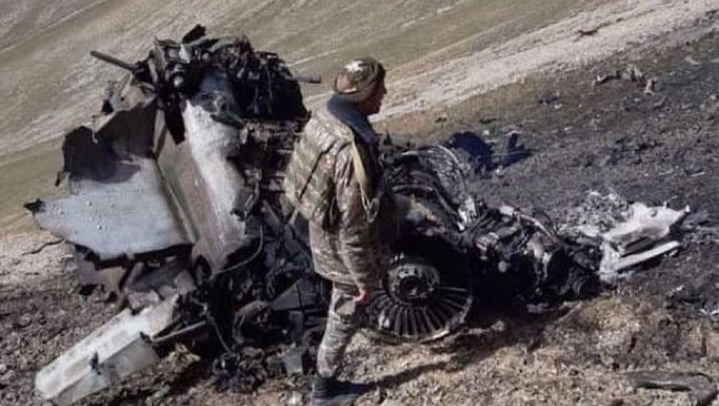 Armenia Sebut 2 Jet Tempur Su-25 Ditembak Jatuh F-16 Turki, Azerbaijan: Tabrak Gunung