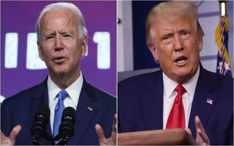 Dicap Biden sebagai Ekstremis, Trump: Dia Pasti Gila!