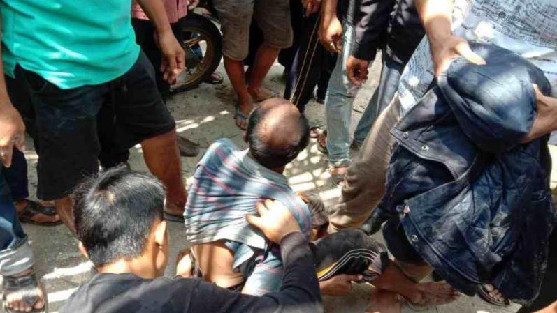 Kejar Gadis Penggembala Lembu, Pria Tua di Asahan Ditangkap Warga dan Diamuk