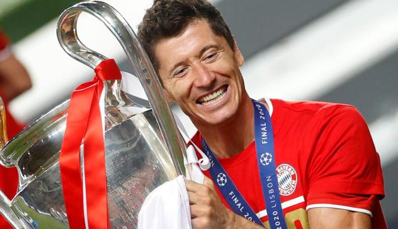 Selamat! Robert Lewandowski Terpilih sebagai Pemain Terbaik Eropa 2020