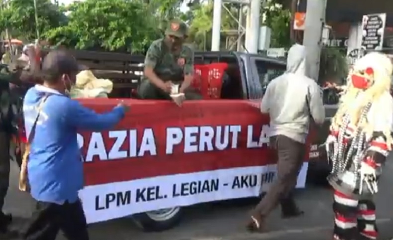 Razia Perut Lapar di Legian Bali Cegah Kelaparan saat Pandemi Covid-19