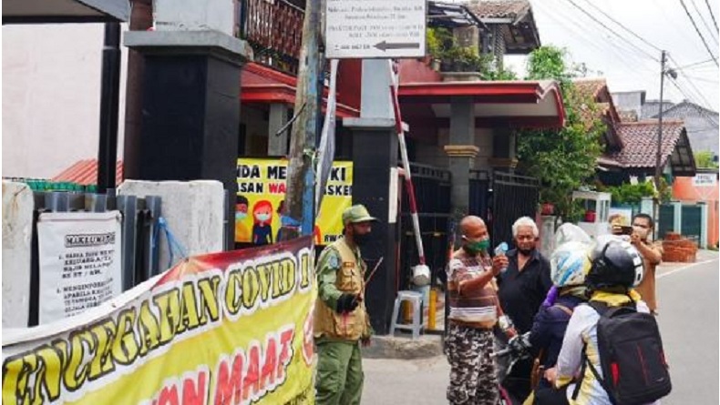 Tekan Penyebaran Covid-19, Cimahi Berlakukan Mini Lockdown di Kawasan Permukiman