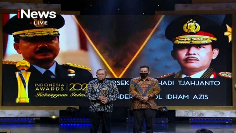 Daftar Lengkap Peraih Penghargaan Indonesia Awards 2020
