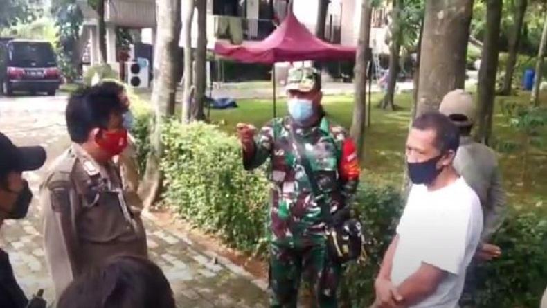Petugas Gugus Tugas Bubarkan Keramaian Lokasi Syuting di Vila Bogor