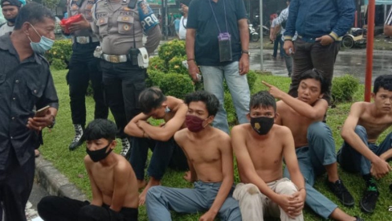 168 Demonstran di Padang Kembali Diamankan Polisi, Ada 5 Perempuan