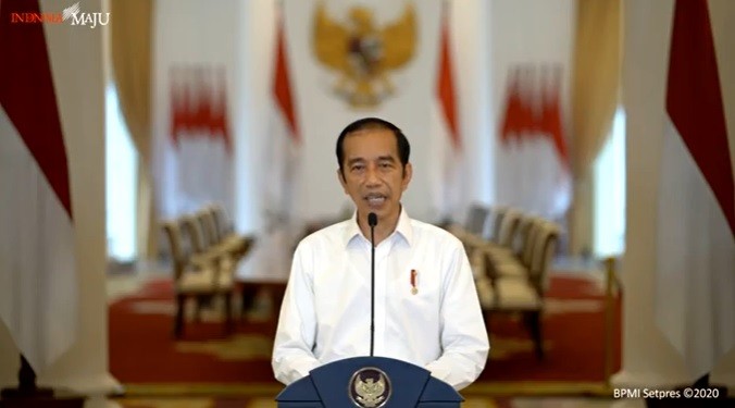 Jokowi: Jatim dan Sulsel Bisa Jadi Contoh Provinsi Lain soal Penanganan Covid-19