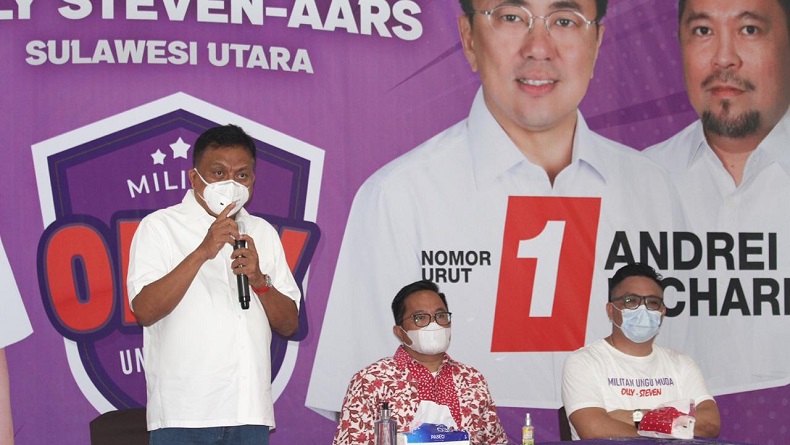 Dapat Dukungan dari Militan Ungu Muda, Olly: Pemuda Sulut Pelopor Kemajuan