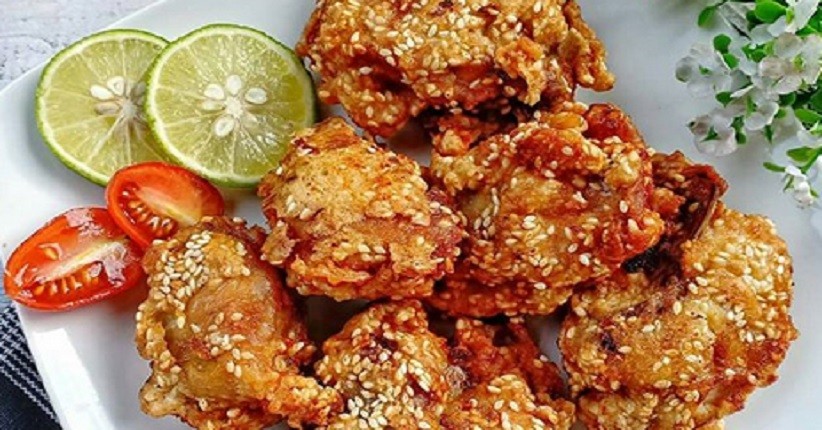 Resep Ayam Goreng Wijen, Tekstur Krispi dan Enak Dimasak dengan Bumbu Marinasi