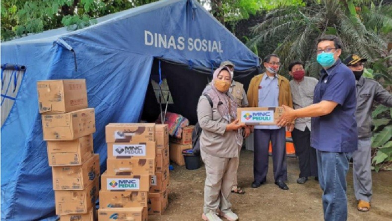 Tanah Longsor di Ciganjur Jakarta Selatan, MNC Peduli Kirim Bantuan untuk Warga